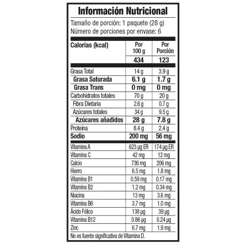 FLIPS DULCE DE LECHE 28G X 6 UNIDS - Imagen 3