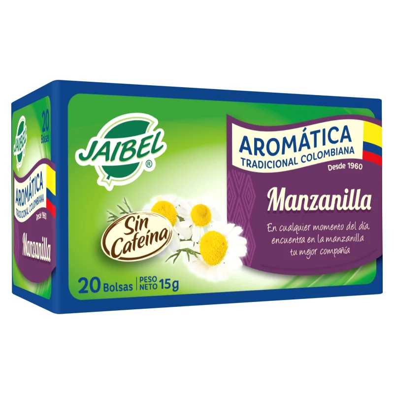 JAIBEL TRADICIONAL COLOMBIANA MANZANILLA X20 SOBRES