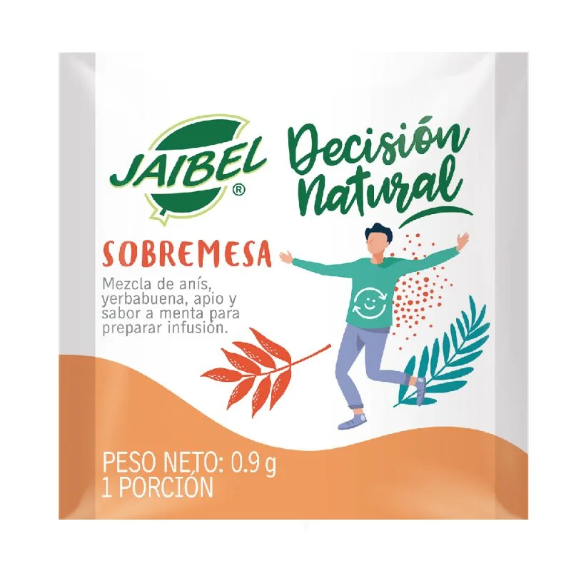 JAIBEL DECISIÓN NATURAL SOBREMESA X 20 SOBRES - Imagen 3