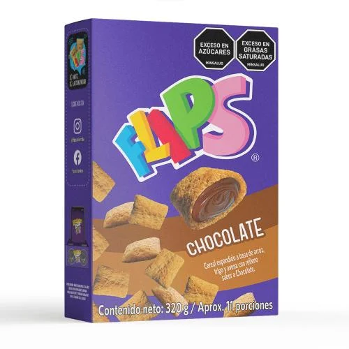 FLIPS CHOCOLATE CAJA 320G