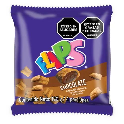 FLIPS CHOCOLATE BOLSA 120G