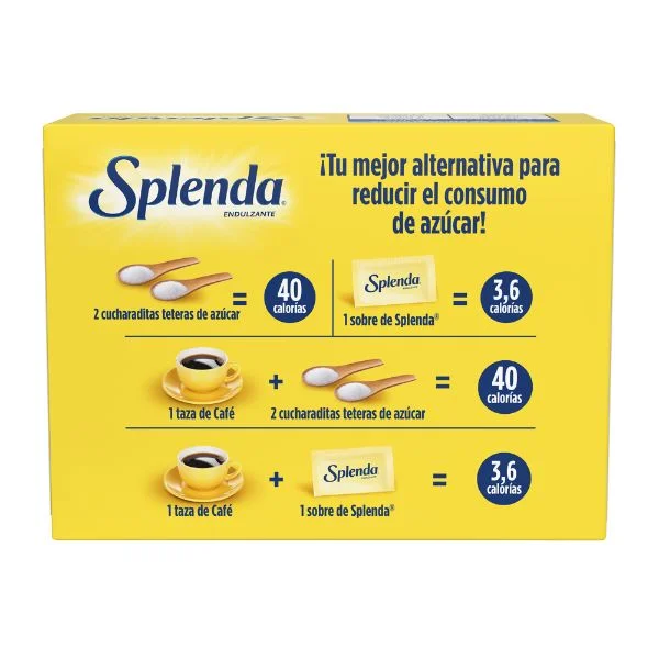 SPLENDA X100 SOBRES - Imagen 4