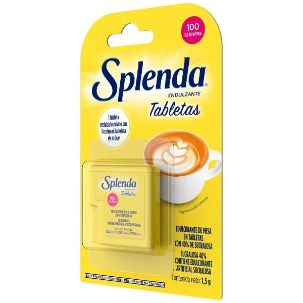 SPLENDA TABLETAS X100 UNIDS - Imagen 3