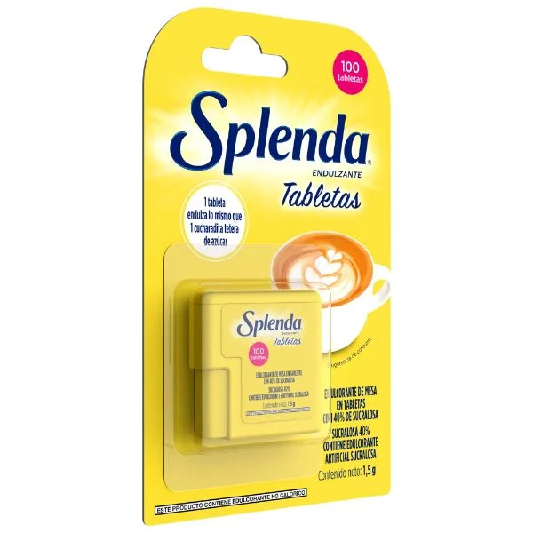 SPLENDA TABLETAS X100 UNIDS - Imagen 2