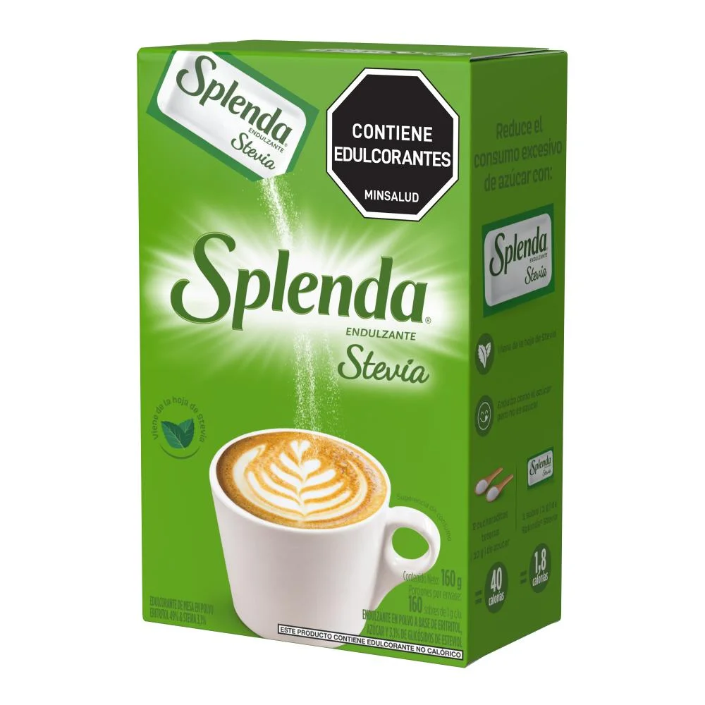 SPLENDA STEVIA X160 SOBRES - Imagen 3