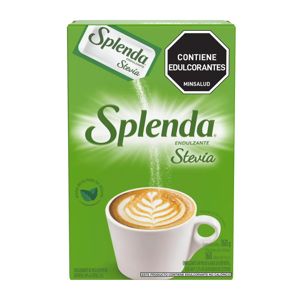 SPLENDA STEVIA X160 SOBRES