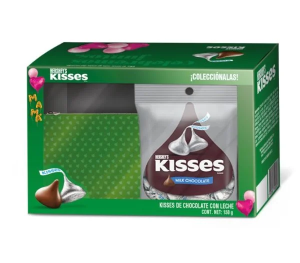 HERSHEY'S KISSES EDICIÓN ESPECIAL 150GR GRATIS COSMETIQUERA - Imagen 4