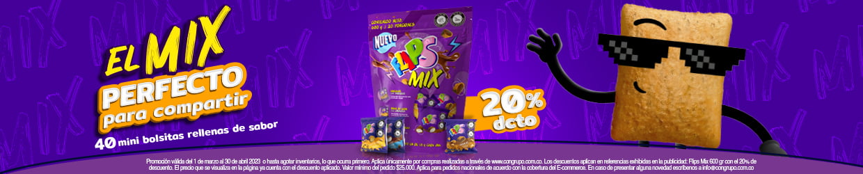 Banner FLIPS el mix