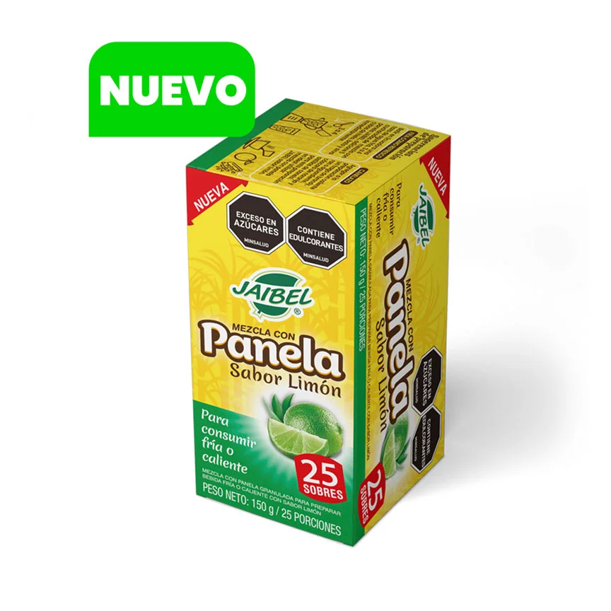 JAIBEL PANELA LIMÓN X 25 SOBRES