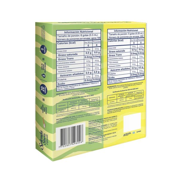 SPLENDA OFERTA 2 EN 1 LIQUIDS ORIGINAL Y STEVIA - Imagen 2