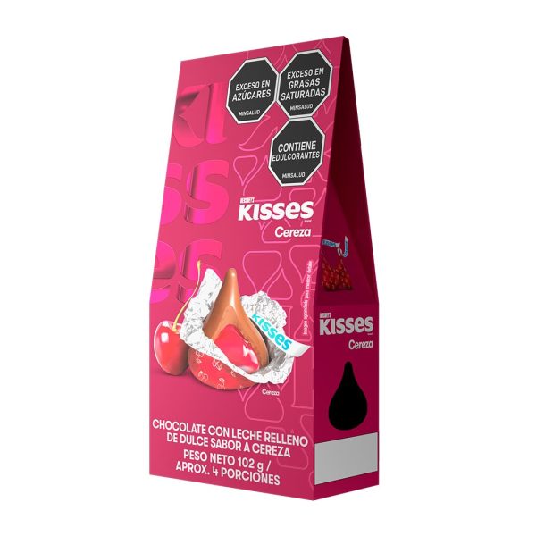 HERSHEY'S KISSES SELECCIÓN ESPECIAL CEREZA 102G - Imagen 2