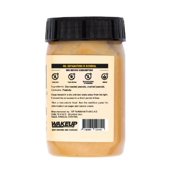 WAKEUP CREMA DE MANÍ CRUNCHY 360G - Imagen 3