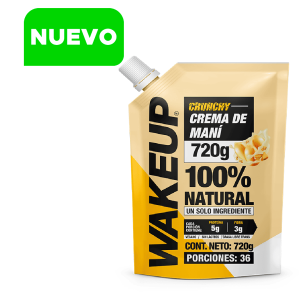 WAKEUP CREMA DE MANI CRUNCHY 720G