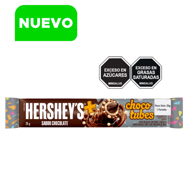 HERSHEY'S CHOCOTUBES MILK CHOCOLATE 25 GR
